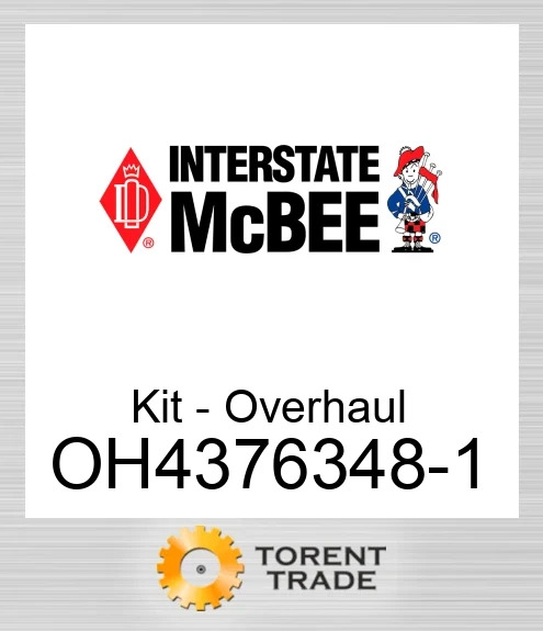 OH4376348-1 Комплект для капітального ремонту двигуна – 0,50 мм NEW AFTERMARKET INTERSTATE MCBEE