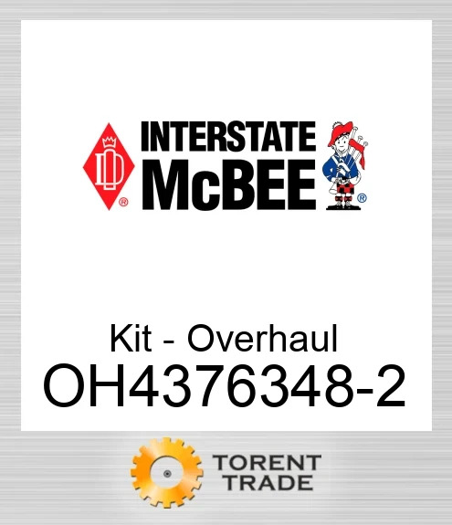 OH4376348-2 Комплект для капітального ремонту двигуна – 0,50 мм NEW AFTERMARKET INTERSTATE MCBEE