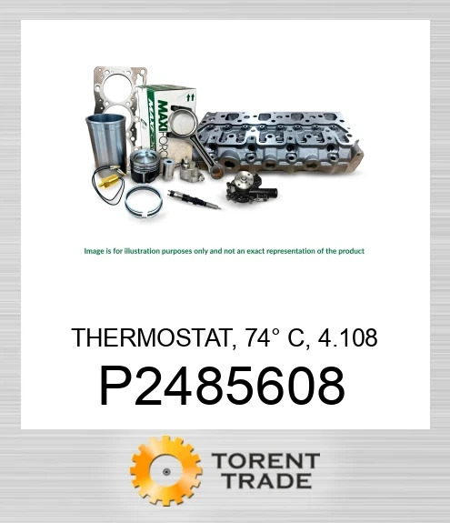P2485608 Термостат, 71°C, D1105/V1505 MAXIFORCE