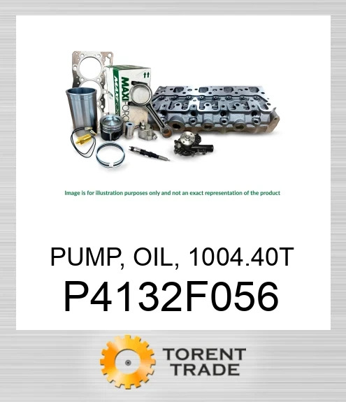 P4132F056 Насос, масляний, 1004.40T MAXIFORCE