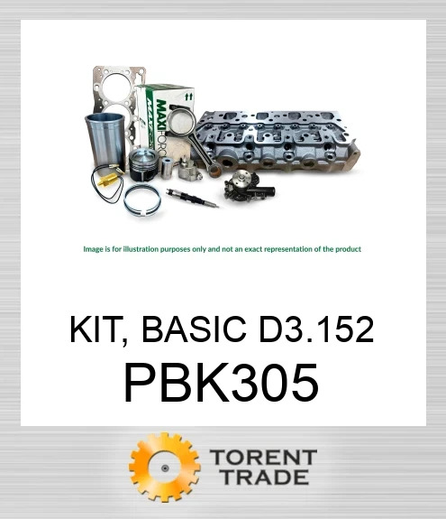 PBK305 Комплект, базовий D3.152  MAXIFORCE