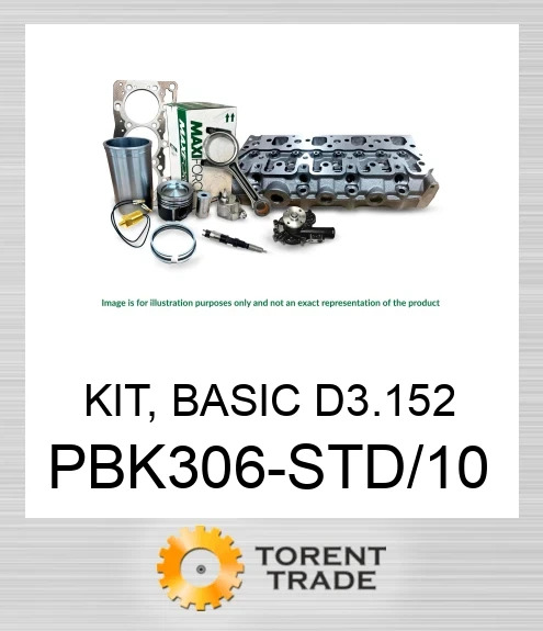PBK306-STD/10 Комплект, базовий D3.152  MAXIFORCE