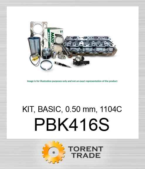 PBK416S Комплект, базовий, 0.50 мм, 1104C MAXIFORCE