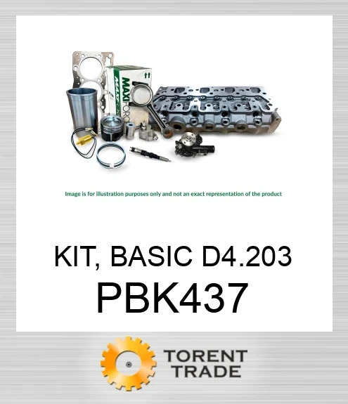 PBK437 Комплект, базовий D4.203  MAXIFORCE