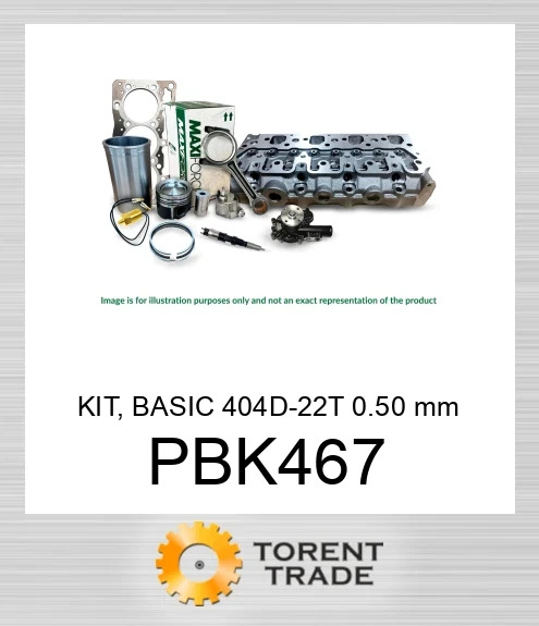 PBK467 Комплект, базовий 404D-22T 0.50 мм  MAXIFORCE