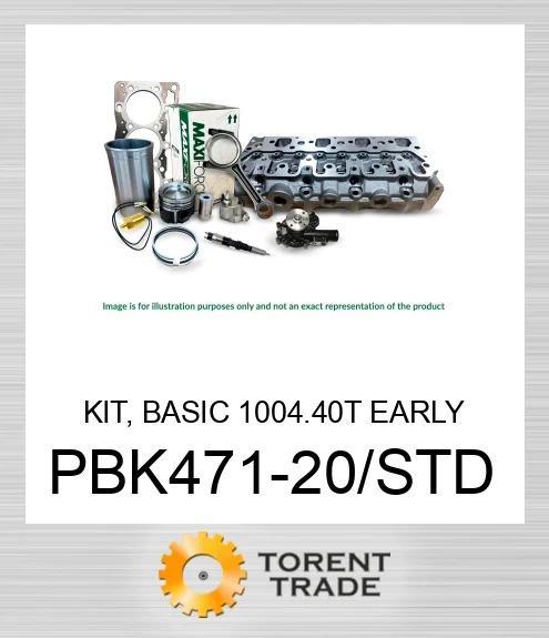 PBK471-20/STD Комплект, базовий 1004.40T ранній  MAXIFORCE
