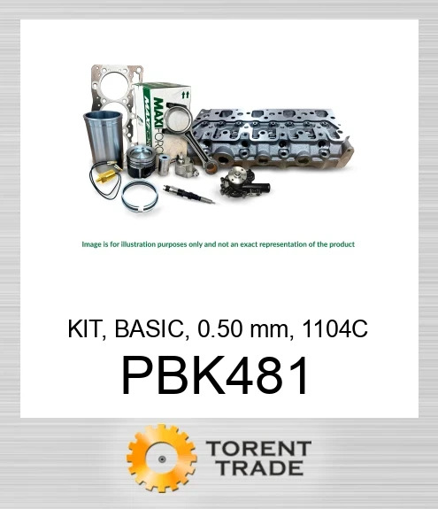 PBK481 Комплект, базовий, 0.50 мм, 1104C  MAXIFORCE