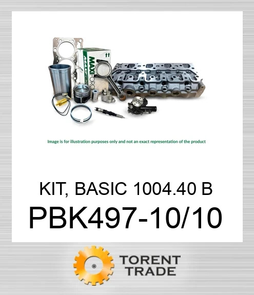 PBK497-10/10 Комплект, базовий 1004.40 B розщеплений MAXIFORCE