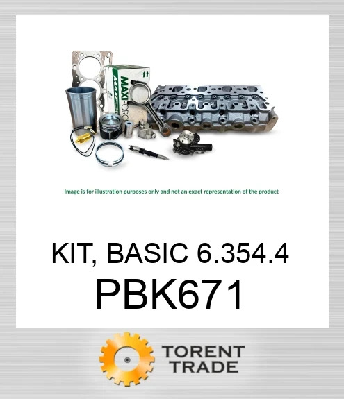 PBK671 Комплект, базовий 6.354.4  MAXIFORCE