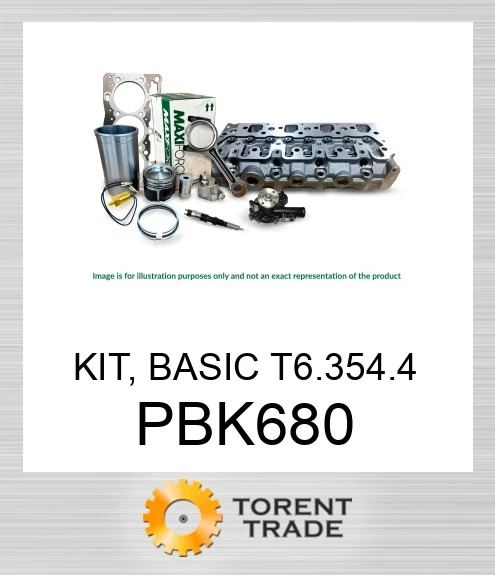 PBK680 Комплект, базовий T6.354.4  MAXIFORCE