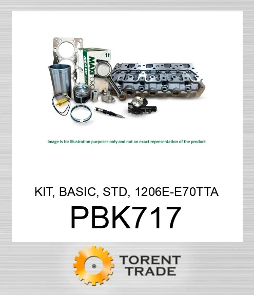 PBK717 Комплект, базовий, стандартний, 1206E-E70TTA BL MAXIFORCE
