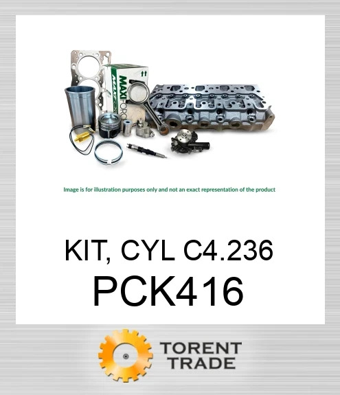 PCK416 Комплект, циліндр C4.236  MAXIFORCE