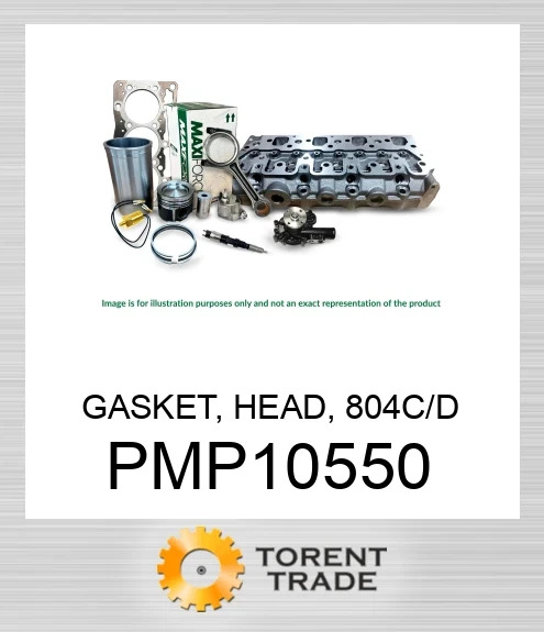 PMP10550 Прокладка, головка, 804C/DMAXIFORCE