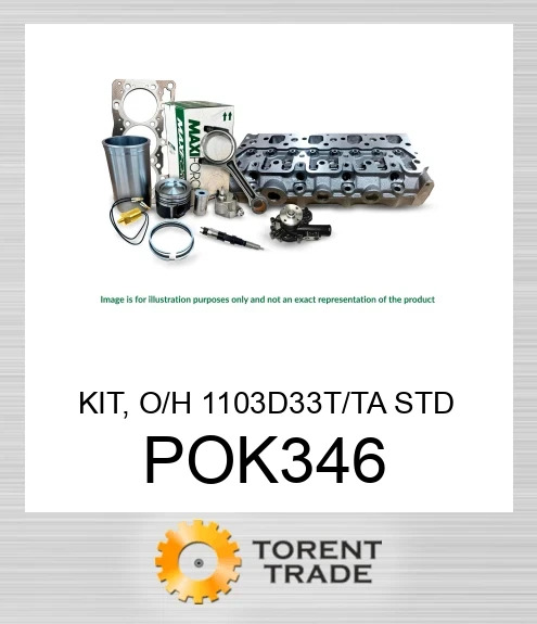POK346 Комплект, капітальний ремонт, 1103D33T/TA стандартний  MAXIFORCE