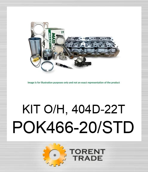 POK466-20/STD Комплект для капітального ремонту, 404D-22T MAXIFORCE