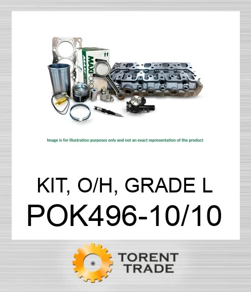 POK496-10/10 Комплект, капітальний ремонт, клас L MAXIFORCE