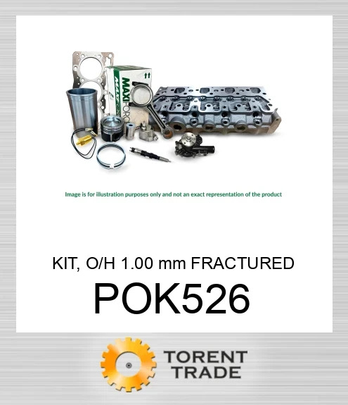 POK526 Комплект, капітальний ремонт, 1.00 мм, розщеплений MAXIFORCE