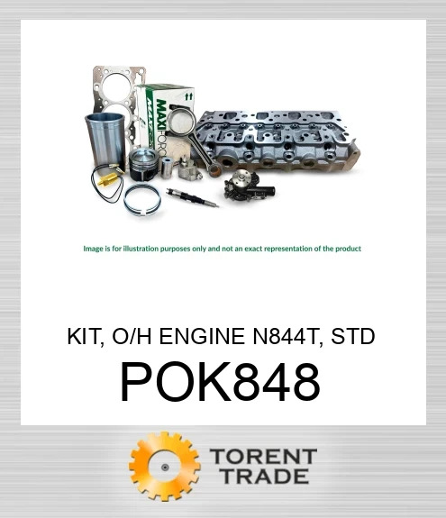 POK848 Комплект, капітальний ремонт двигуна, N844T, стандартний MAXIFORCE
