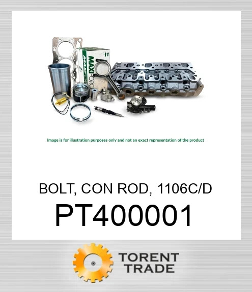 PT400001 Болт, шатун, 1106C/D MAXIFORCE