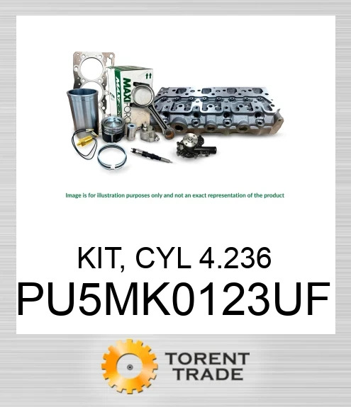 PU5MK0123UF Комплект, циліндр 4.236 MAXIFORCE