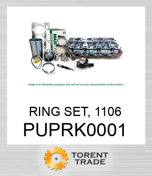 PUPRK0001 Комплект кілець, 1106 MAXIFORCE