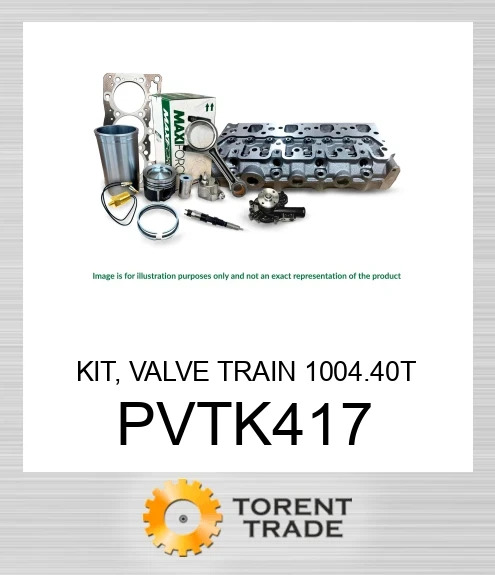 PVTK417 Комплект, клапанний механізм, 1004.40T MAXIFORCE