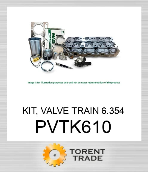 PVTK610 Комплект, клапанний механізм, 6.354 MAXIFORCE