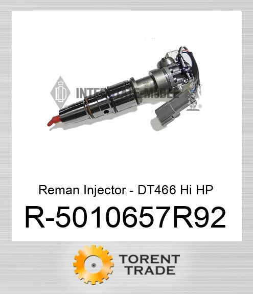R-5010657R92 Відновлена форсунка - DT466 Hi HP NEW AFTERMARKET INTERSTATE MCBEE