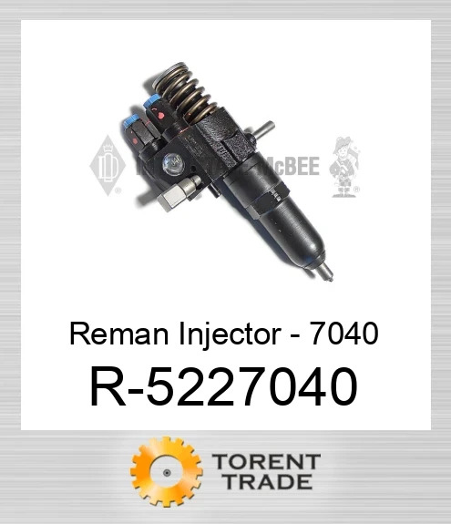 R-5227040 Відновлена форсунка - 7040 NEW AFTERMARKET INTERSTATE MCBEE