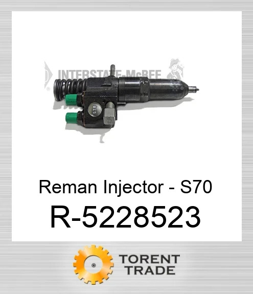 R-5228523 Відновлена форсунка - S70 NEW AFTERMARKET INTERSTATE MCBEE