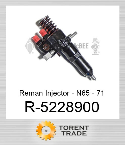 R-5228900 Відновлена форсунка - N65 - 71 NEW AFTERMARKET INTERSTATE MCBEE
