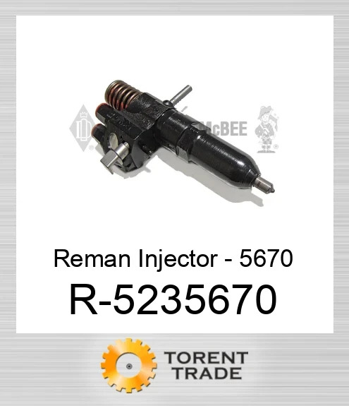 R-5235670 Відновлена форсунка - 5670 NEW AFTERMARKET INTERSTATE MCBEE