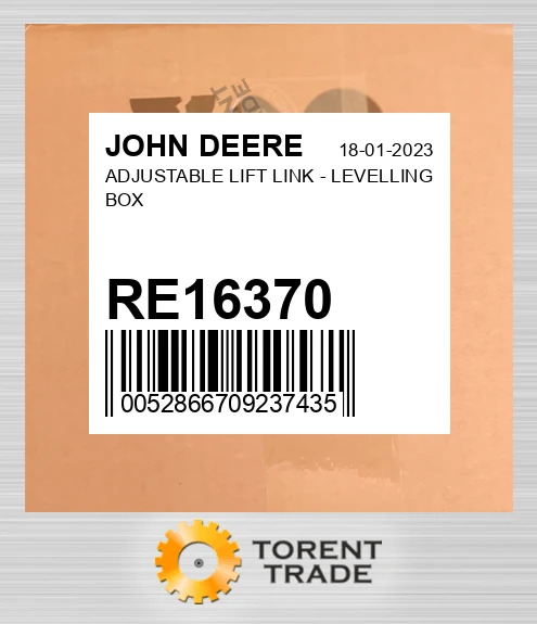 RE16370 ADJUSTABLE LIFT LINK - LEVELLING коробка JOHN DEERE NEW AFTERMARKET