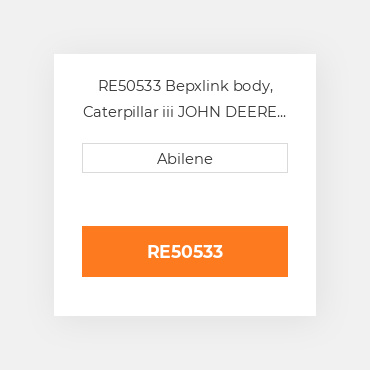 RE50533 Верхlink body, Caterpillar iii JOHN DEERE NEW AFTERMARKET