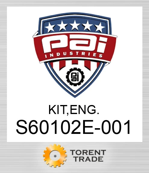 S60102E-001 Комплект, двигун  PAI INDUSTRIES