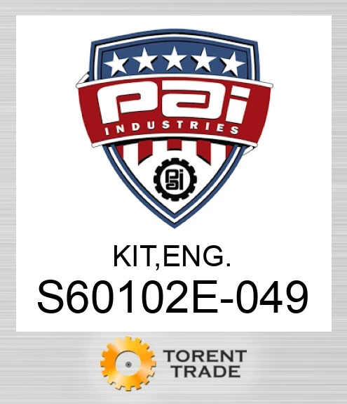 S60102E-049 Комплект, двигун  PAI INDUSTRIES