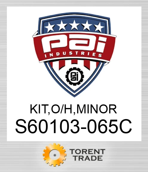 S60103-065C Комплект, капітальний ремонт, малий PAI INDUSTRIES
