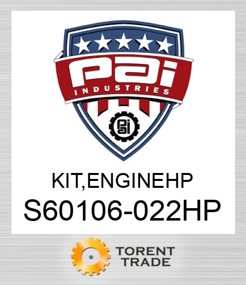 S60106-022HP Комплект, двигун . Високий тиск PAI INDUSTRIES