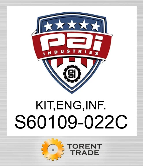 S60109-022C Комплект, двигун , внутрішньорамний ремонт.  PAI INDUSTRIES