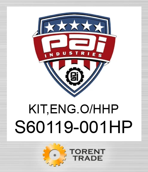 S60119-001HP Комплект, двигун  капітальний ремонт. Високий тиск PAI INDUSTRIES