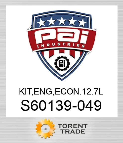 S60139-049 Комплект, двигун , econ 127 l PAI INDUSTRIES