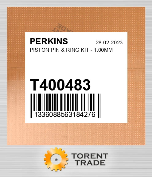 T400483 Поршень/Кільце комплект PERKINS NEW AFTERMARKET