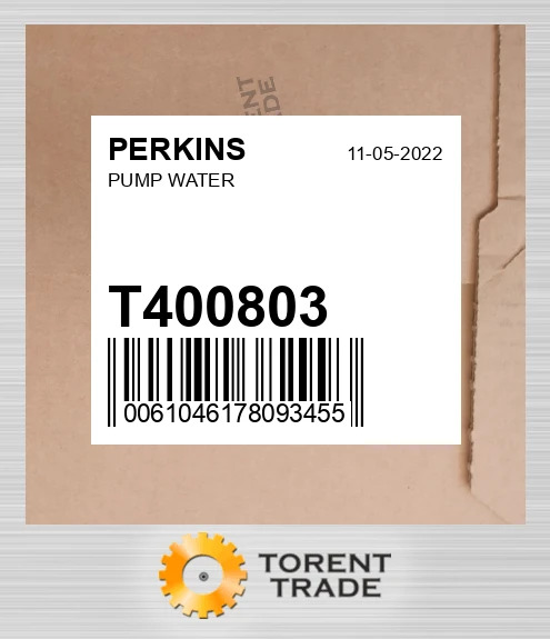 T400803 Водяний насос PERKINS NEW AFTERMARKET