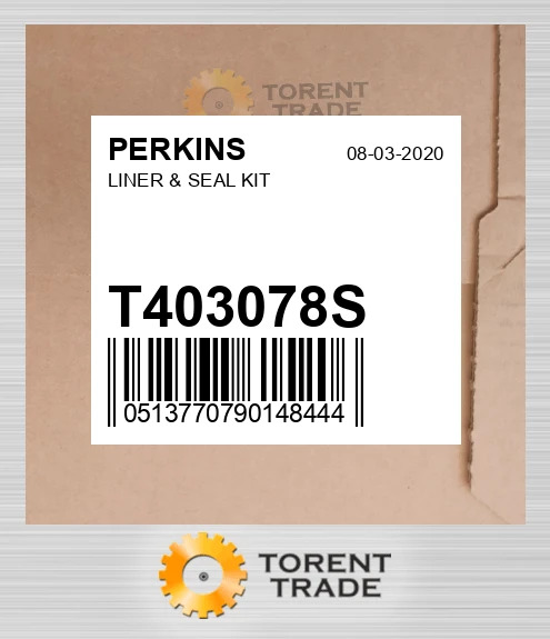 T403078S Комплект гільз та ущільнювачів PERKINS NEW AFTERMARKET