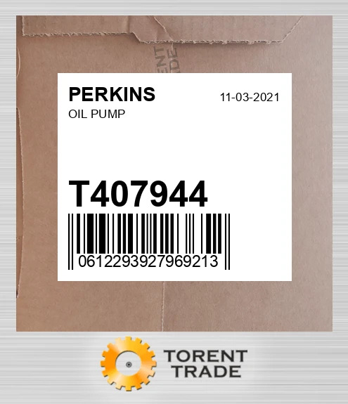 T407944 Масляний насос PERKINS NEW AFTERMARKET