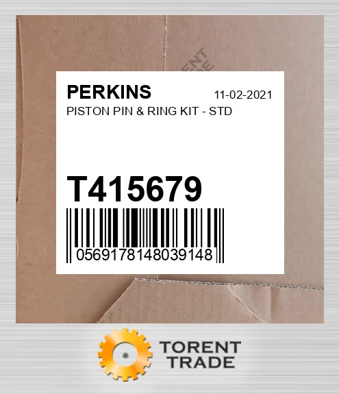 T415679 Поршень AND Кільце комплект PERKINS NEW AFTERMARKET