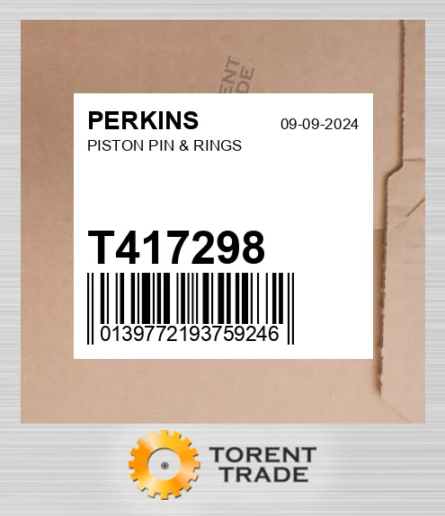 T417298 Поршень, Палець & RINGS PERKINS NEW AFTERMARKET