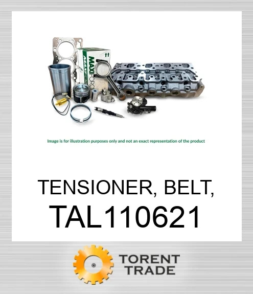 TAL110621 Натягувач, ремінь, 400 дюйм-фунтів, 6076/6081/9.0 PT MAXIFORCE