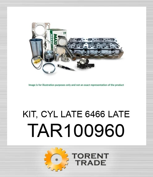 TAR100960 Комплект, циліндр пізній 6466 MAXIFORCE