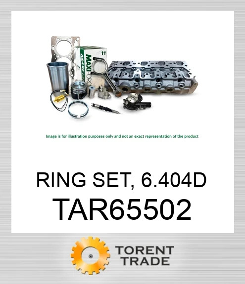 TAR65502 Комплект кілець, 6.404D MAXIFORCE